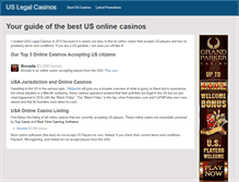 Tablet Screenshot of legal-usa-casinos.com